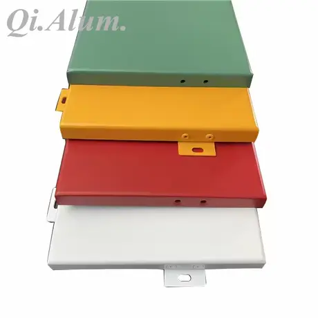 Panneaux pleins en aluminium étanche au feu extérieur, épaisseurs 3 mm, 4 mm, 5 mm