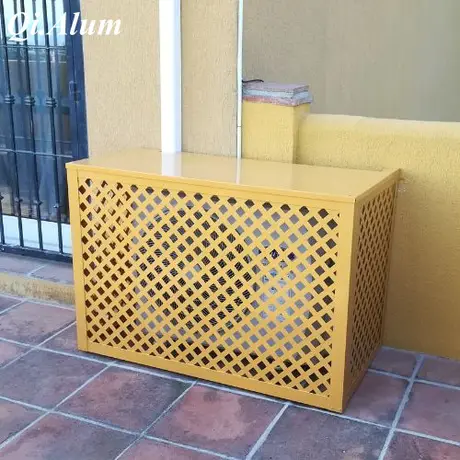 Solutions architecturales durables pour climatiseurs en aluminium perforé