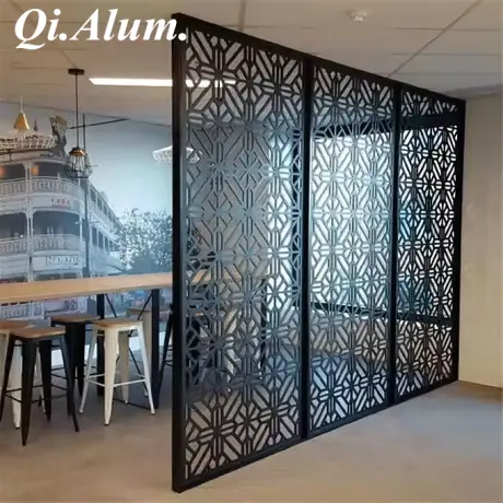 Panneau aluminium perforé avec taux d’ouverture personnalisé