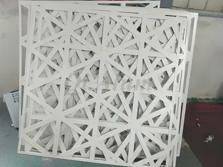 Feuille de mashrabiya en aluminium, fabricant de mashrabiya