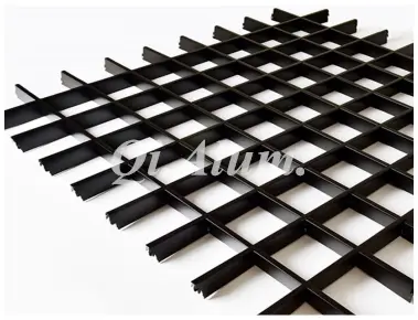 Plaques de plafond alu, grille de plafond alu, plafond en alliage d'aluminium