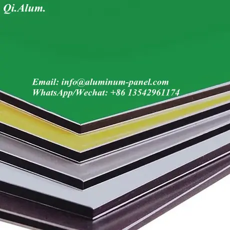 Quelle est la composition matérielle du panneau aluminium composite ?