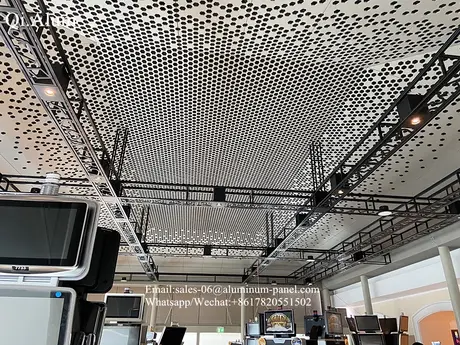 fabricant et fournisseur de panneaux métalliques pour plafonds en aluminium en Chine